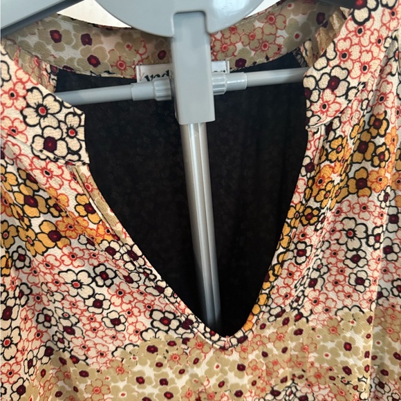 Floral Multicolor Women's Dress - Picture 4 of 7